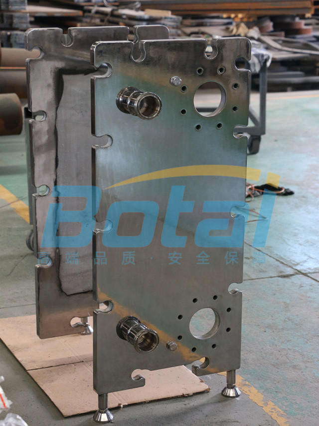 Customized Food Grade Plate Type Heat Exchanger Stainless Steel Fully Welded For Factory Use