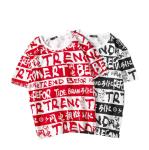 Short Sleeve Mens Cotton All Over Print T Shirt , Full Sublimation T Shirts