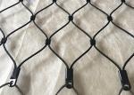 Woven 1/8 Inch Stainless Steel Wire Rope Mesh Customized For Safety Netting