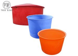 Wholesale 220 Gallon Stock Large Round Cattle Water Trough For Horses Rotational Plastic Circular from china suppliers