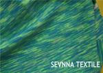 Color Block Nylon And Spandex Fabric , Jacquard Textured Waterproof Spandex
