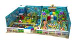 Commercial Wooden Soft Indoor Playground PVC Outermost With Galvanized Pipe