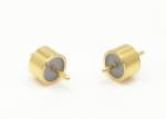 Radiused Hermetic 7052 7070 Glass To Metal Seal Connectors RF Feedthroughs