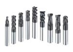 HRC45 Degrees AlTiN Coating Carbide Ball Nose End Mill for Steel Iron and