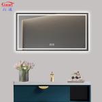 Frameless Bathroom LED Mirror Light for Hotel Salon House Decor Smart Touch
