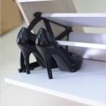 Melamine MDF Mirrored Shoe Cabinet