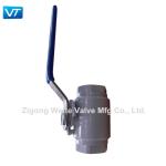 1/2 Inch 3000 PSI Forged Steel Floating Ball Valve With Lever