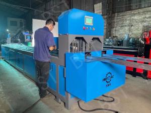 Wholesale Metal 125mm Oil Cylinder Hydraulic Tube Punching Machine 25t Pressure from china suppliers