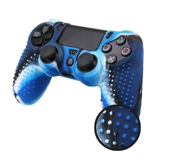 Anti Slip Silicone Protective Skin Case for Dualshock 4 PS4 Ds4 PRO Slim