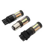 LED Brake Turn Signal Lights 1157 3157 7443 4014 66SMD Dual Color White Yellow
