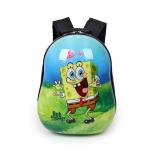 Cute cartoon eggshell little yellow People Children backpack schoolbag boys and