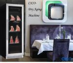 Tall Glass Front Dry Age Meat Cabinet Single Glass Door Saving Power