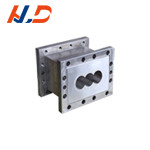 Buy cheap Durable Twin Screw Extruder Barrel For PA PC ABS Materials High Performance Heat from wholesalers