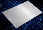 New 1116/5052 Silver Short Grain Anodized Brushed Aluminum Plate