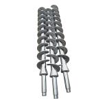 Custom Auger Stainless Steel Feedscrew Factory Barrel Worm Harden Steel Feed