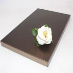 E0 Anti Scratch 18mm Metal Brushed PET Laminated MDF Panels