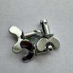 5/16"x.500" Steel Dzus Dome Butterfly Head Buttons for Sprint Car Repair