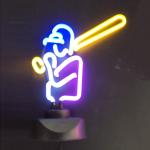 Neon table sculpture - Sport