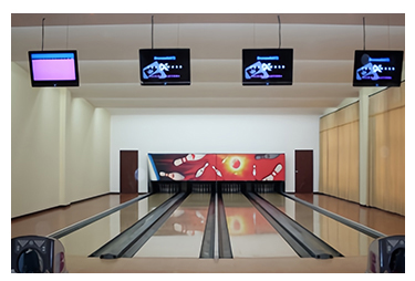 OEM Accpet Bowling Alley Bowling Lane Offers Grey Bowling Equipment Made