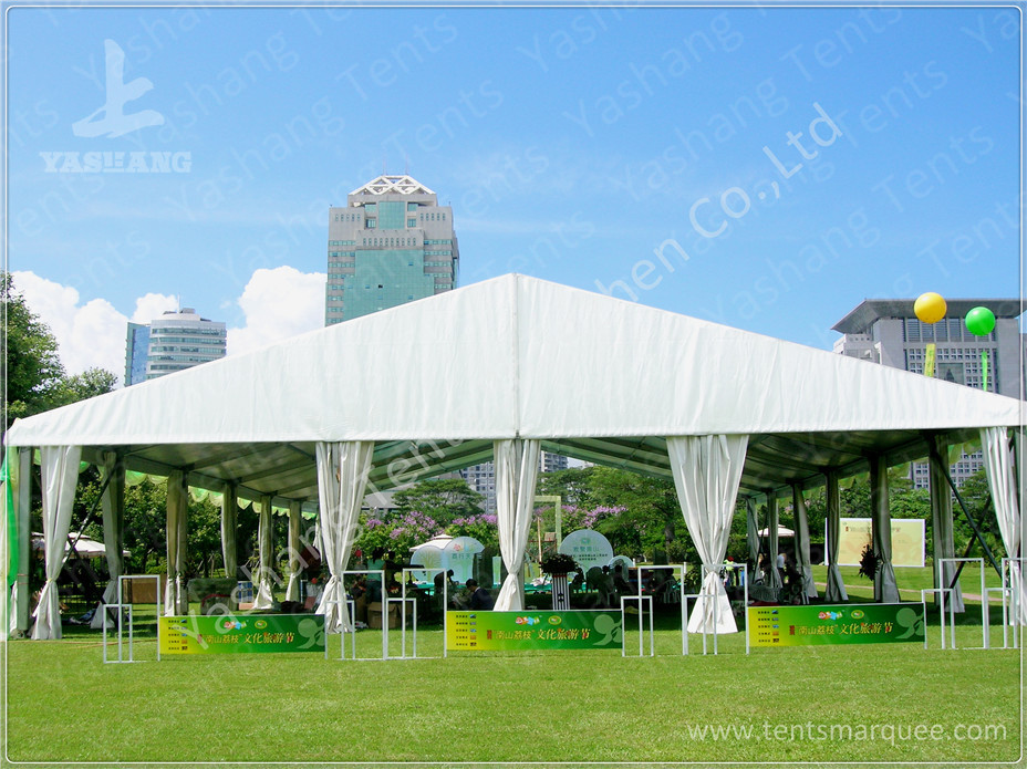 100% Waterproof Soft PVC Fabric Event Tent Structure, Aluminum Alloy Frame