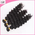 Double Layers Hair Weft 9A Deep Wave Fashion Malaysian Virgin Hair Weave Bundles