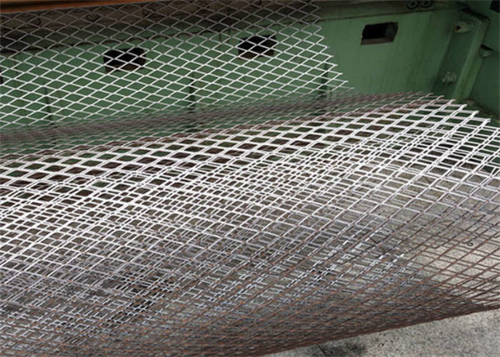 Aluminum Plate Stamped Expanded Metal Mesh 0.5-15mm Thickness