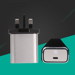 Wholesale Aluminium Alloy Cell Phone Charger Adapter Type C Port Fire proof from china suppliers