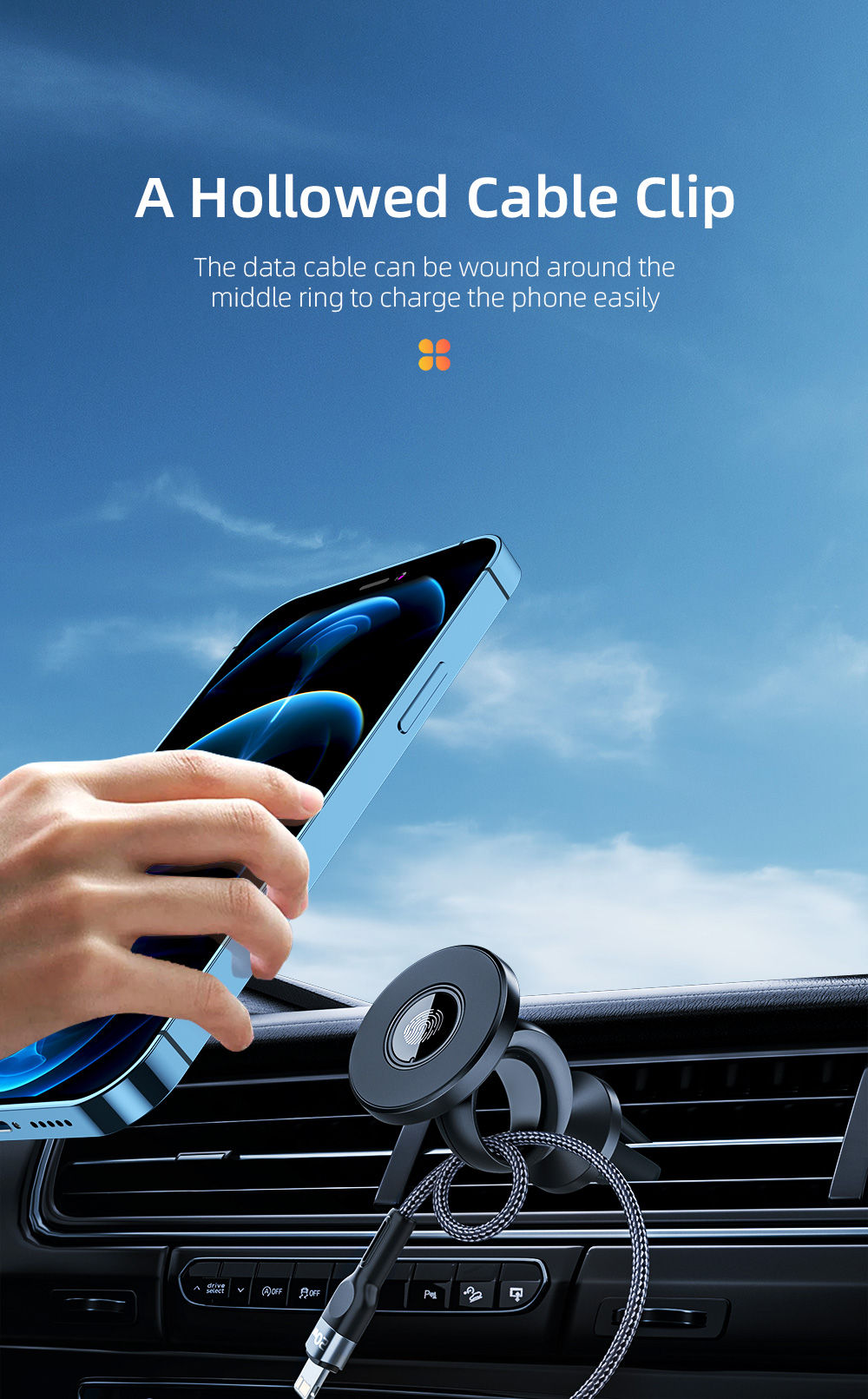 Mirror Magnetic 360 Magnetic Car Phone Holders OEM ODM with 3M Adhesive Paste