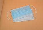 3 Ply Disposable Non Woven Face Mask / Disposable Mouth Mask Protective