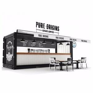 Wholesale Prefabricated 20 Ft Container Refitted Coffee Shop from china suppliers