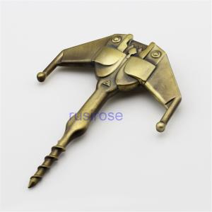 Wholesale High-end bottle opener badge custom, wine bottle opener batch custom, can add LOGO bottle opener from china suppliers