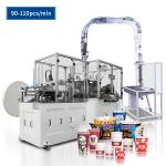 Horizontal 100pcs/Min Automatic Paper Cup Machine High Speed