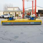 Omni Directional Movement Industrial 12 Tons Battery Powered Transfer Cart