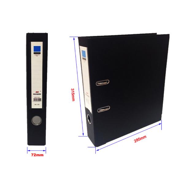 A4/FC Lever Arch File Folder Durable Cardboard Clip for Essential Office Supplies