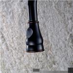 ORB Brass Pull Out Spray Sanitary Kitchen Faucet Single Handle Water Tap