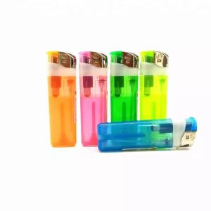Wholesale Plastic Lighter Windproof Electric Encendedore DY-078 En13869 Certificate from china suppliers