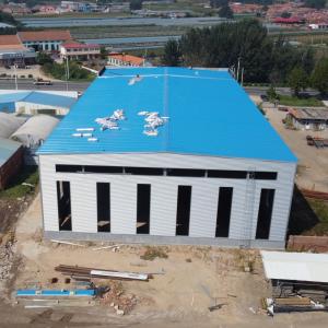 EPS Wall Q235B Pre Engineered PEB Steel Buildings