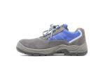 Suede Leather Upper Fashionable Athletic Safety Shoes For Workplace Mesh Lining