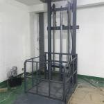 Wall Mounted Electric Cargo Elevator Small Goods Lift Table 3m - 10m For