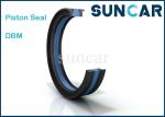 Good Sealing Double - Acting DBM Compact Seal Hydraulic Piston Seal