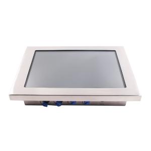Wholesale RJ45 12 Inch Waterproof Embedded Panel PC 250nits Bluetooth from china suppliers