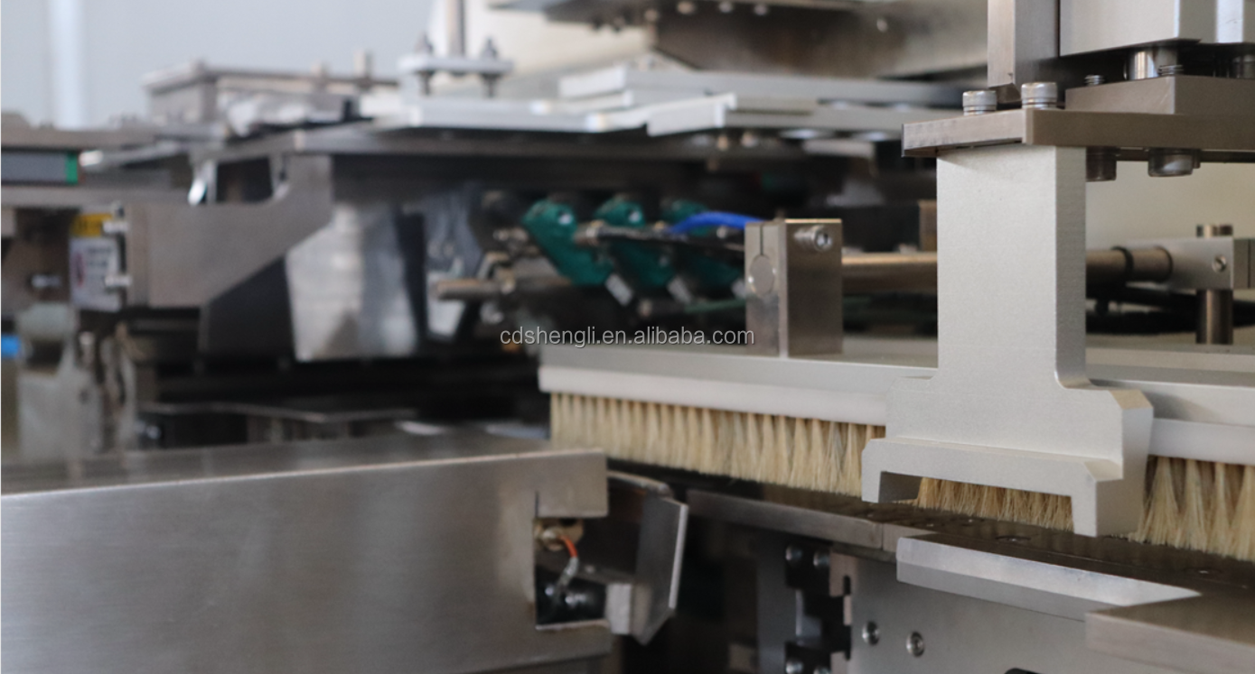 98% Qualification Rate Semi-automatic Chocolate Tablet Cellophane Fold Wrapping Machine