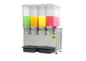 Wholesale 9L×4 Mixing and Spraying Cold Juice Dispenser Refrigerated Beverage Dispenser from china suppliers