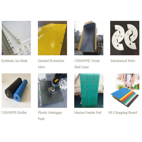 plastic sheet wear resistance customization uhmwpe board for ice skating