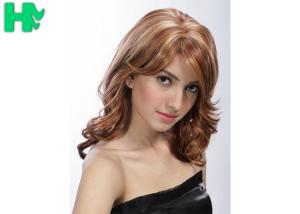 Wholesale Wig Long Curly Hair Gradient Color Synthetic Ombre Wigs from china suppliers