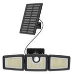 LED Solar Wall Light 3000K 6000K PIR Outdoor Wall Light 100lm/W Warm Cool