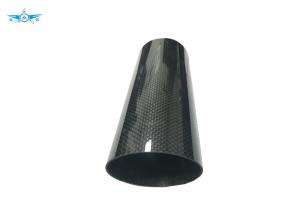 Wholesale Large Diameter Carbon Fiber Tube Turning / Milling Type Colorful Surface from china suppliers
