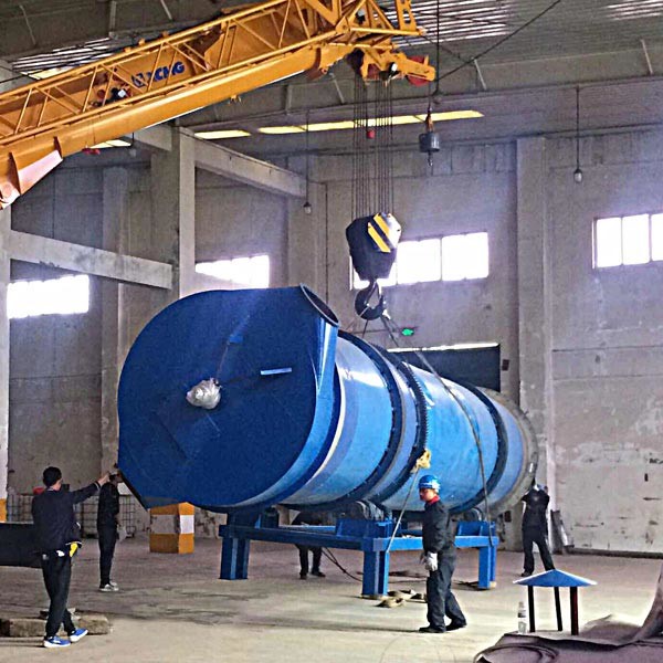 Straw Sawdust Rotating Drum Dryer