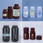 100% Virgin Material Round Bottle Wide Mouth Plastic Bottle For Reagent Chemical