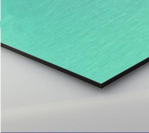 Wholesale Surface Brushed 1220mm Width Weatherproof Brushed Aluminum Composite Panel from china suppliers